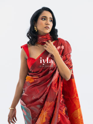 The Peacocks of the Sacred Grove Kanjeevaram