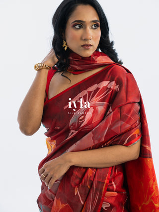 The Peacocks of the Sacred Grove Kanjeevaram