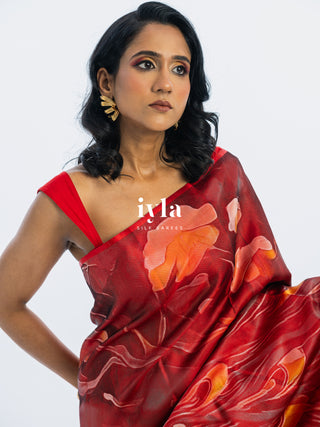 The Peacocks of the Sacred Grove Kanjeevaram