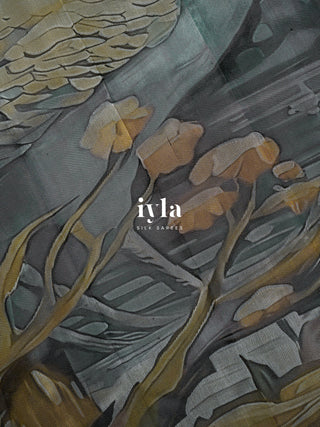 The Peacocks of the Sacred Grove Kanjeevaram