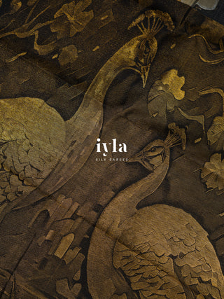 The Peacocks of the Sacred Grove Kanjeevaram