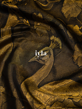 The Peacocks of the Sacred Grove Kanjeevaram