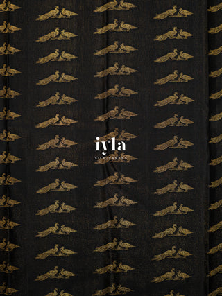 The Peacocks of the Sacred Grove Kanjeevaram