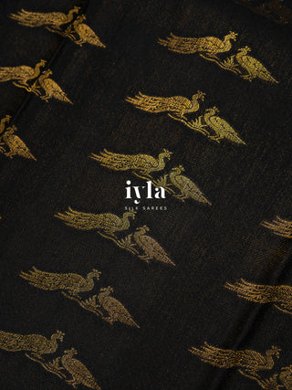 The Peacocks of the Sacred Grove Kanjeevaram