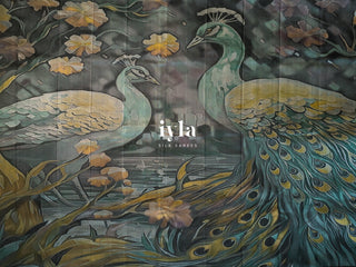 The Peacocks of the Sacred Grove Kanjeevaram