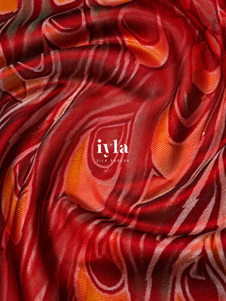 The Peacocks of the Sacred Grove Kanjeevaram