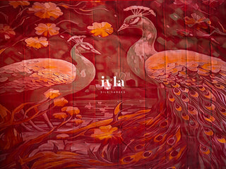 The Peacocks of the Sacred Grove Kanjeevaram