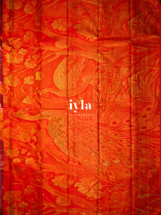 The Peacocks of the Sacred Grove Kanjeevaram