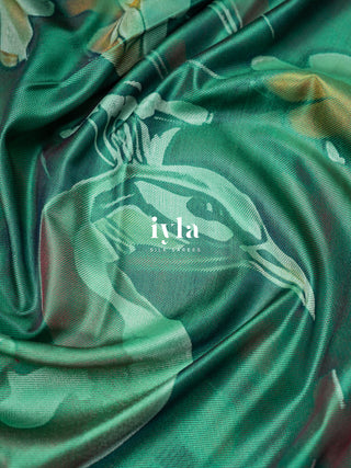 The Peacocks of the Sacred Grove Kanjeevaram