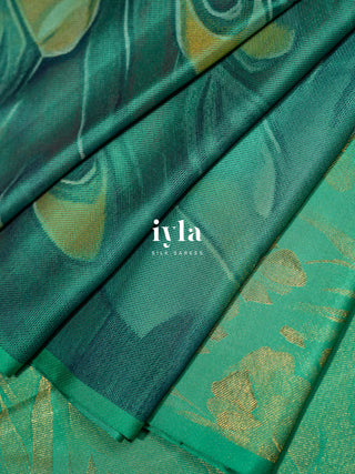 The Peacocks of the Sacred Grove Kanjeevaram