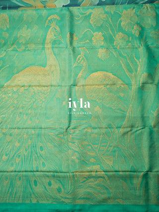 The Peacocks of the Sacred Grove Kanjeevaram