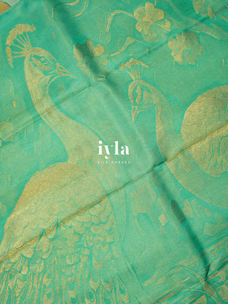 The Peacocks of the Sacred Grove Kanjeevaram