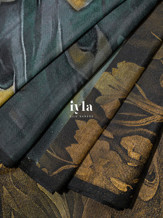 The Peacocks of the Sacred Grove Kanjeevaram