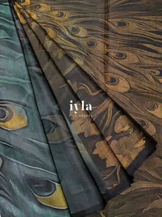 The Peacocks of the Sacred Grove Kanjeevaram