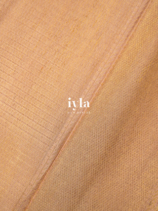 The Pichwai Painting Inspired Holy cows Kanjeevaram in Blush Pink