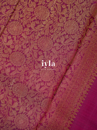 The Pine Forest Chronicles Kanjeevaram in Pink Obsession