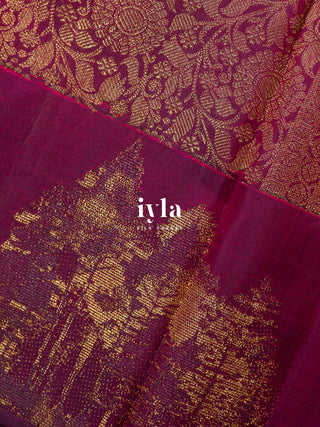 The Pine Forest Chronicles Kanjeevaram in Pink Obsession
