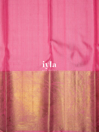 The Timeless Blush Landscape Kanjeevaram