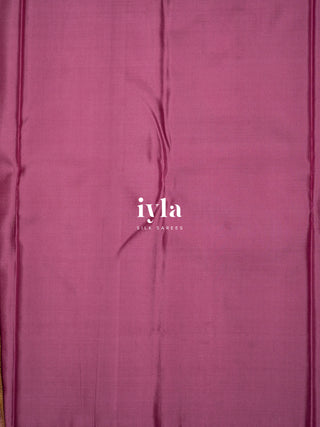 The Butterfly Wonder Kanjeevaram in Purple Fever