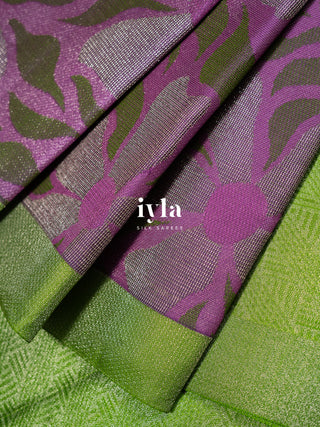 The Purple Daisy Royal Kanjeevaram