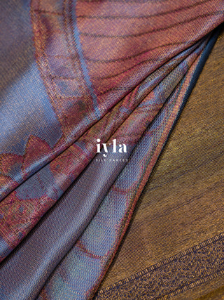 The Divine Drape of Radha Krishna Kanjeevaram