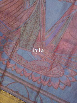 The Divine Drape of Radha Krishna Kanjeevaram