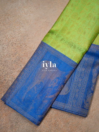 The Ravi Varma's Krishna & Yashoda Chronicles in Chartreuse Dream