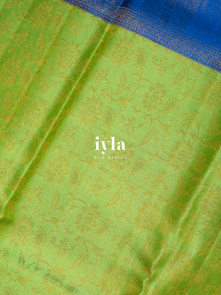 The Ravi Varma's Krishna & Yashoda Chronicles in Chartreuse Dream