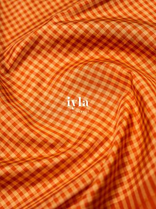 The Ravi Varma Painting Inspired Padmini in Tangerine Dream