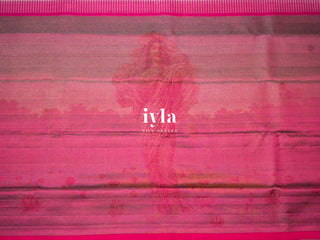 The Ravi Varma Painting Inspired Padmini in Pink Obsession