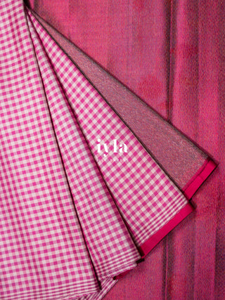 The Ravi Varma Painting Inspired Padmini in Pink Obsession