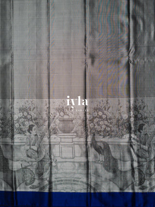 The Ravi Varma Painting Inspired Lady of Raaga Kanjeevaram