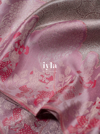 The Radha and Gopika's Tale of Vrindavan Kanjeevaram