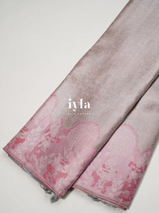 The Radha and Gopika's Tale of Vrindavan Kanjeevaram