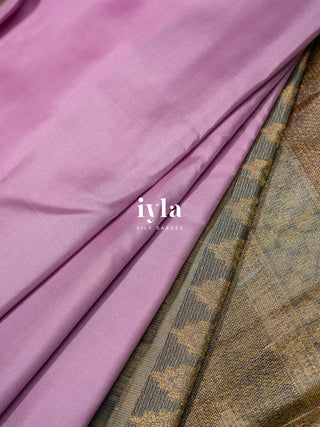 The Trilogy of Ravi Varma Silk Saree