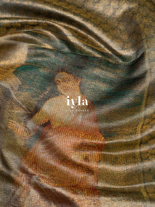 The Trilogy of Ravi Varma Silk Saree