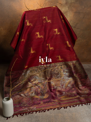 The Reversible Deer x Radha Krishna Kanjeevaram