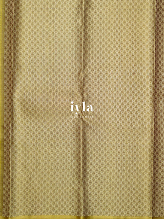 The Blooming Bouquet Kanjeevaram Dipped in Silver