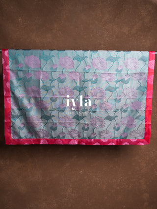 The Lotus Weave Silk Scarf