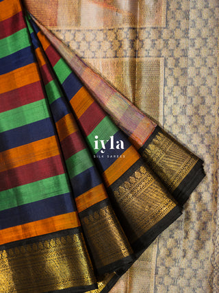 The Trilogy of Ravi Varma Silk Saree
