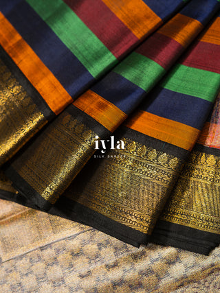 The Trilogy of Ravi Varma Silk Saree