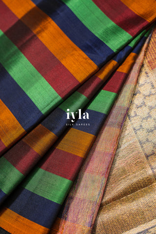 The Trilogy of Ravi Varma Silk Saree