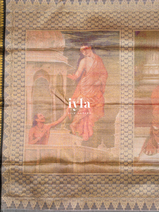 The Trilogy of Ravi Varma Silk Saree