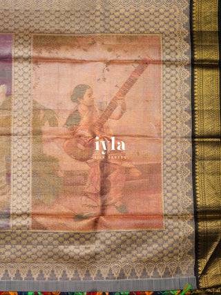The Trilogy of Ravi Varma Silk Saree