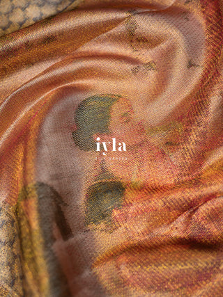 The Trilogy of Ravi Varma Silk Saree