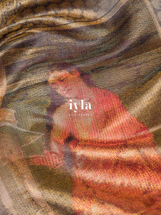 The Trilogy of Ravi Varma Silk Saree