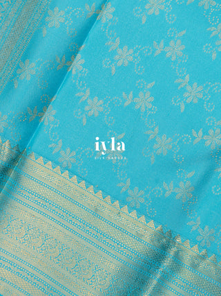 The Tale of Wedding Kanjeevaram in Deep Royal Blue