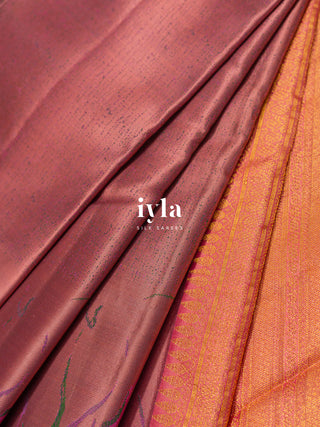 The Alchemy Blaze Kanjeevaram in Watermelon Pink