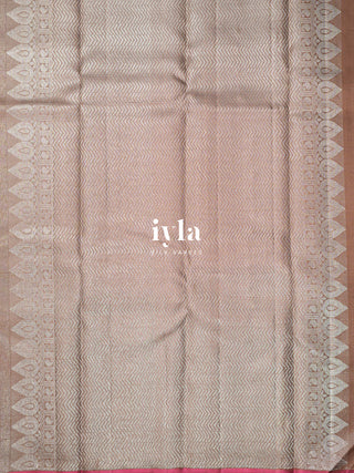 The Amaryllis Kanjeevaram in Nude Beige