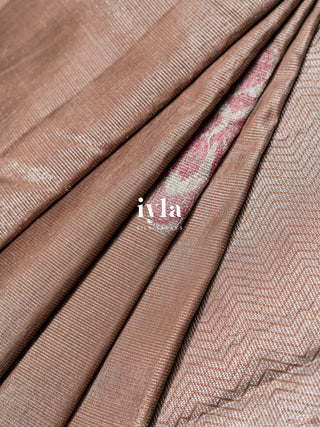 The Amaryllis Kanjeevaram in Nude Beige